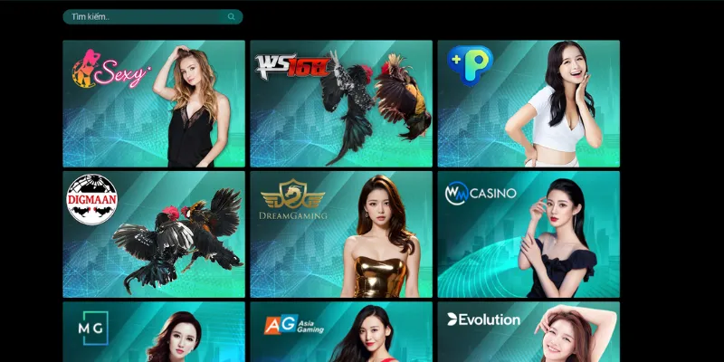 Đồ họa chân thực, sống động của Casino 