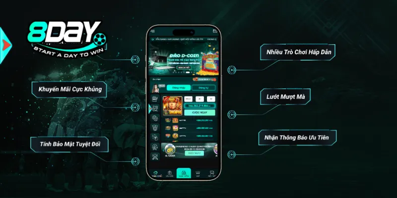 Hướng dẫn tải app 8Day chi tiết